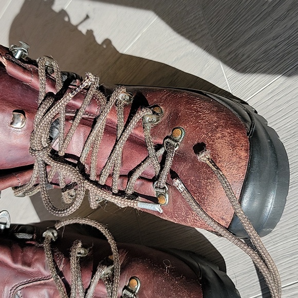 Scarpa leather hiking boots 66001 size 40 BDX - Picture 15 of 15